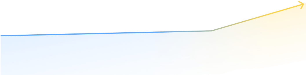 오른쪽 위로 상승하는 일자 차트